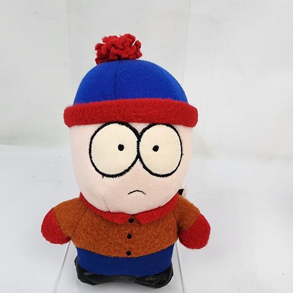 Vtg 1998 South Park 7” Stan Marsh Plush Comedy Central Weighted Feet - Picture 1 of 7